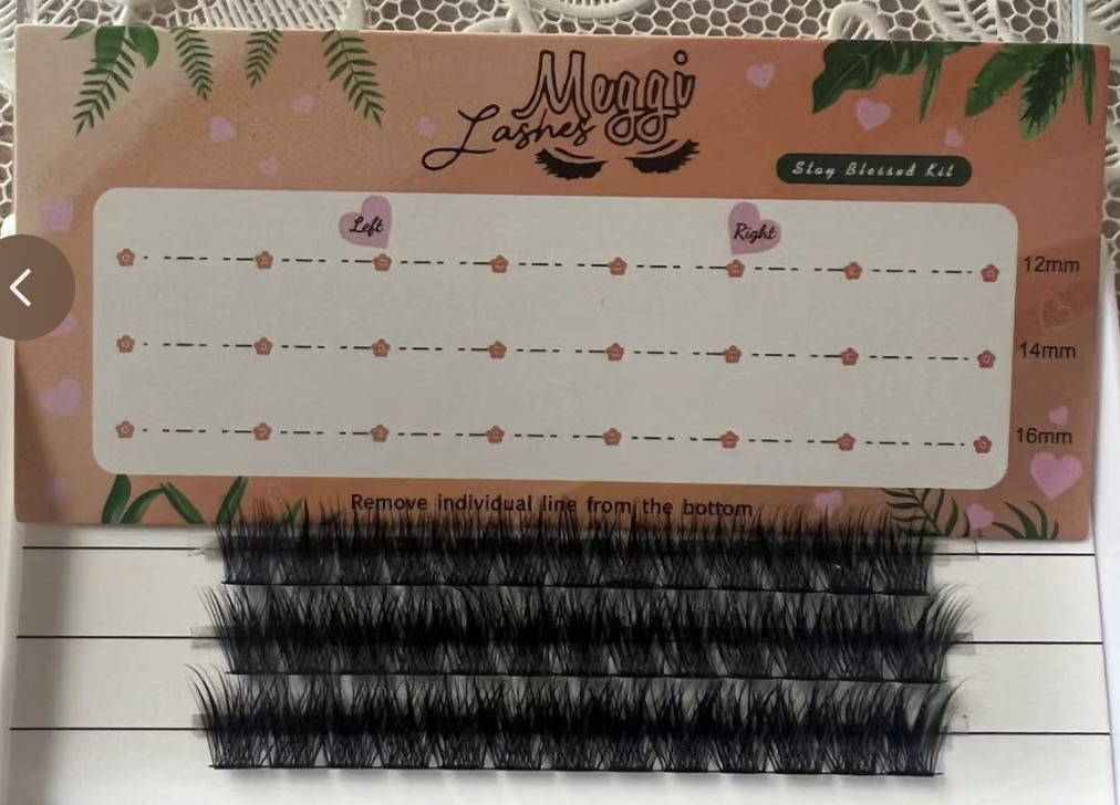 Stay Blessed Cluster Lashes (LASHES ONLY)