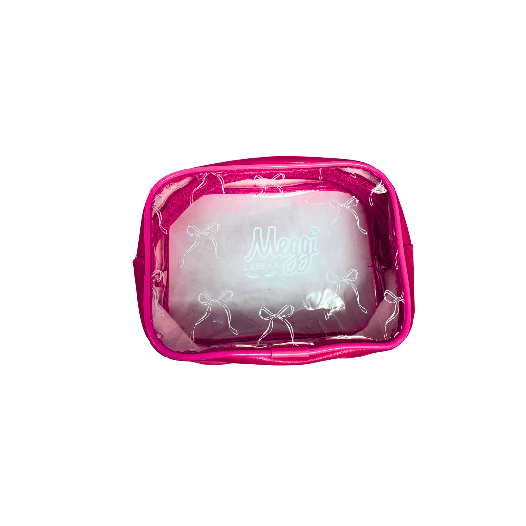 Meggilashes Bow Makeup Bag