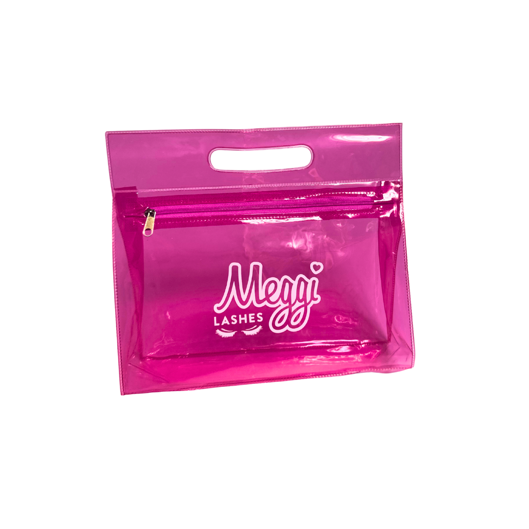 Pink Jelly Makeup Bag