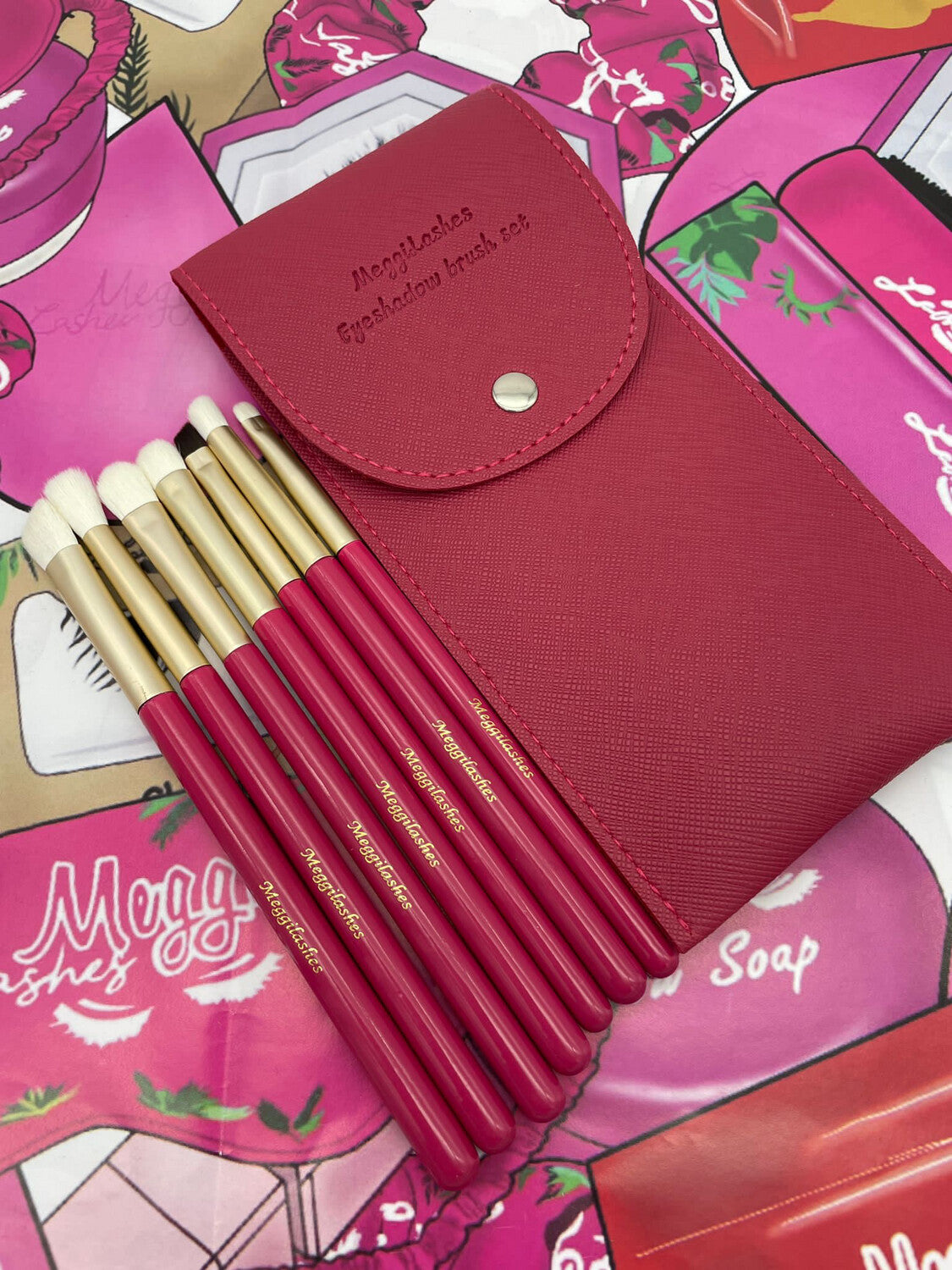 Meggi’s 7pc Eyeshadow Brush Set