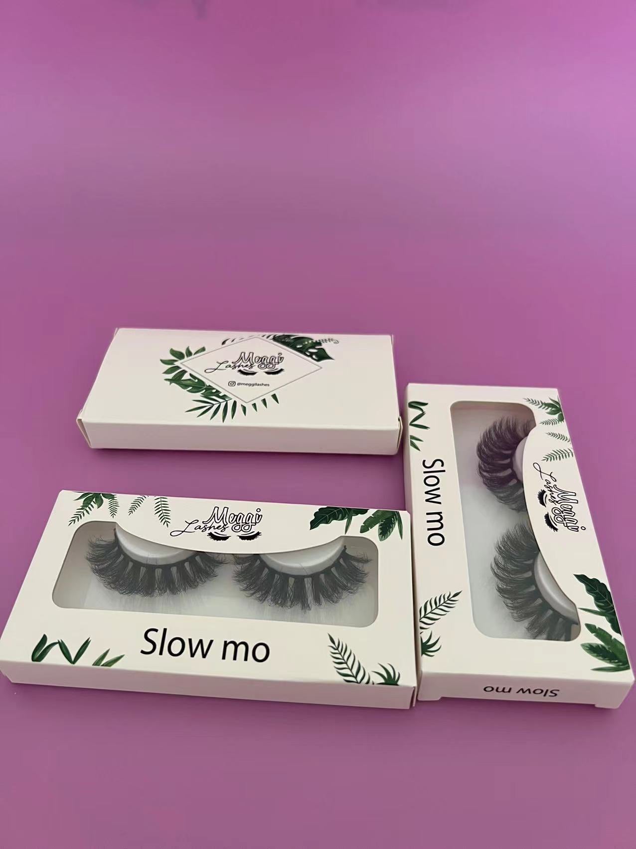 Slow mo Lashes (White Collection)