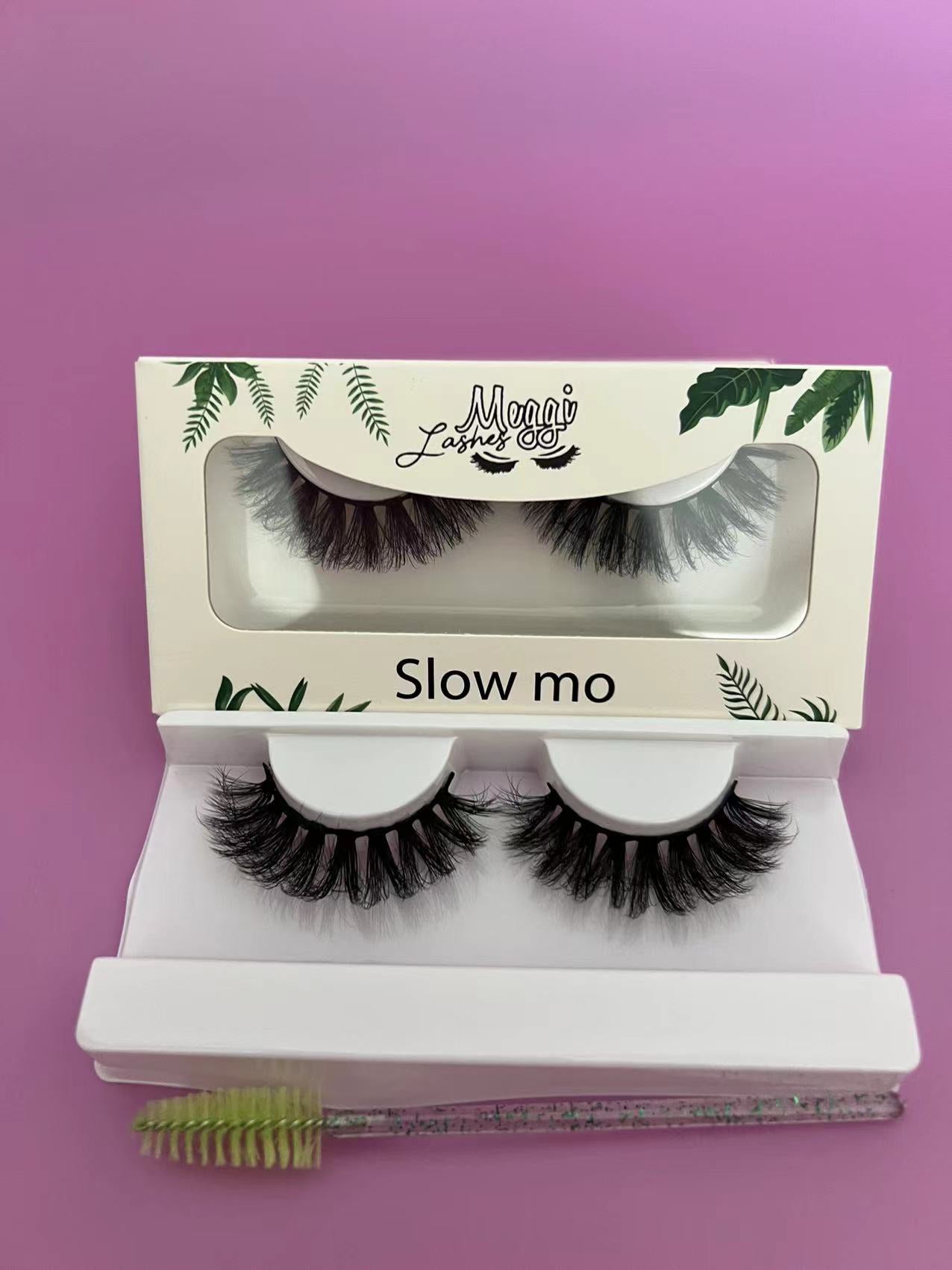 Slow mo Lashes (White Collection)