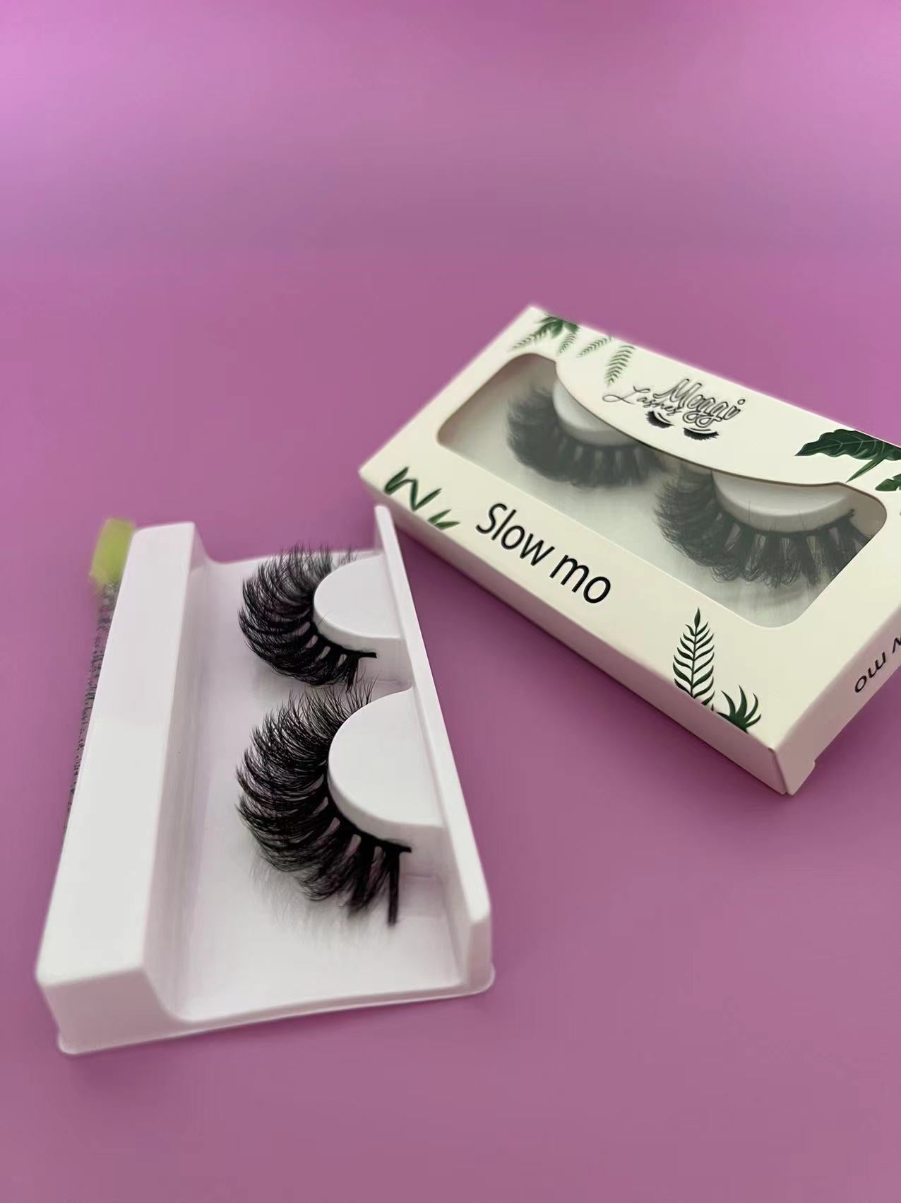 Slow mo Lashes (White Collection)