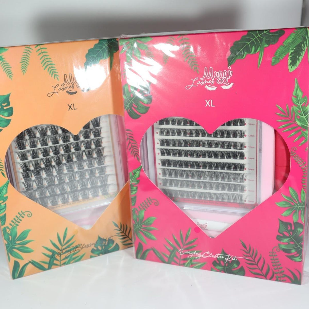 Meggi lashes XL Cluster Kits