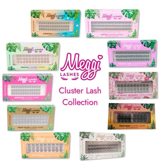 Meggilashes Cluster lashes (lashes Only)