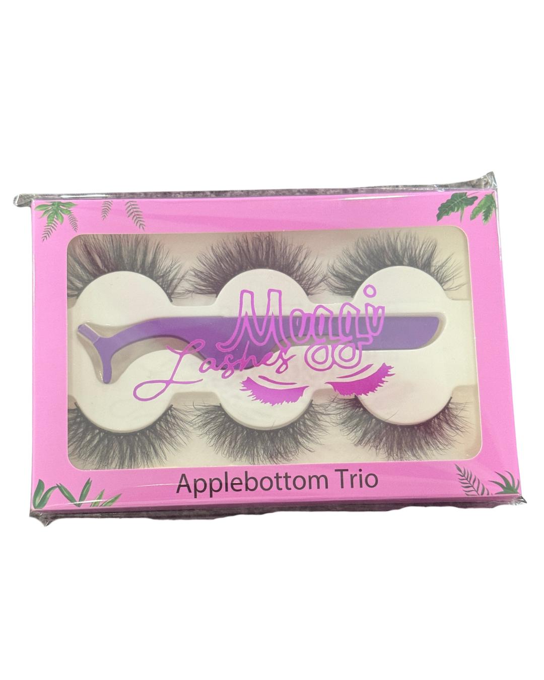 Meggilashes Strip lash Trios