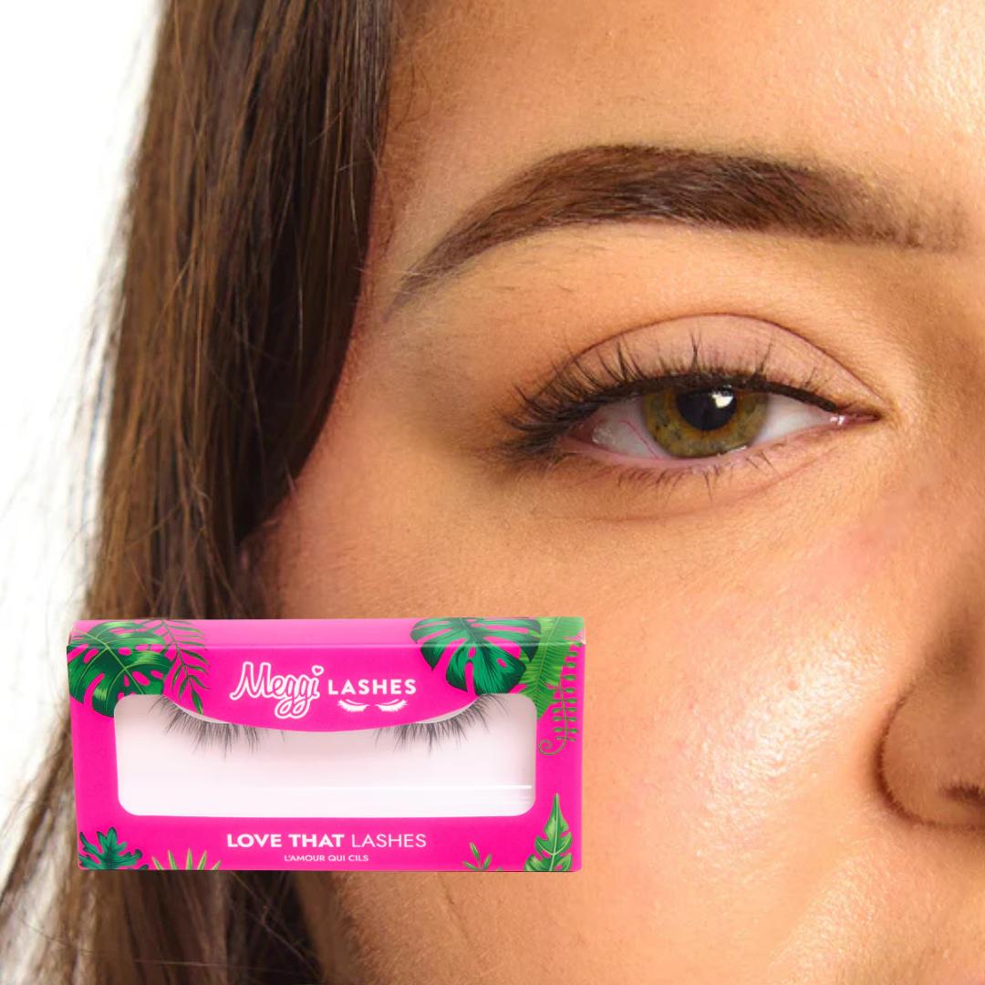 Pink Collection Lashes Eyelashes Faux (TS)
