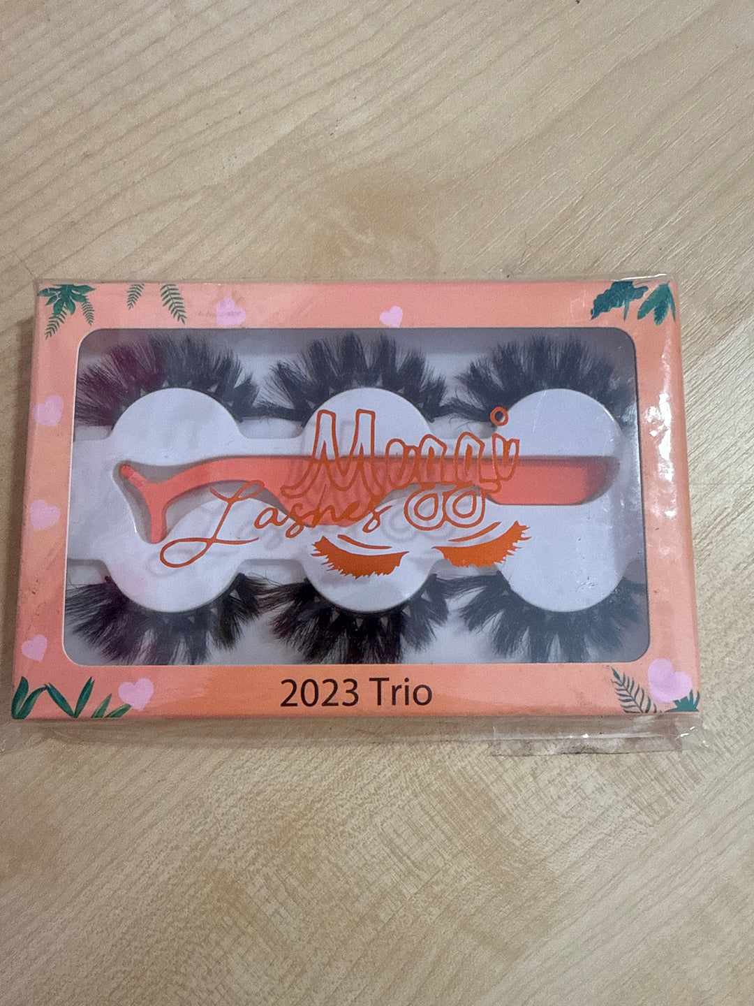 Old packaging 2023 trio