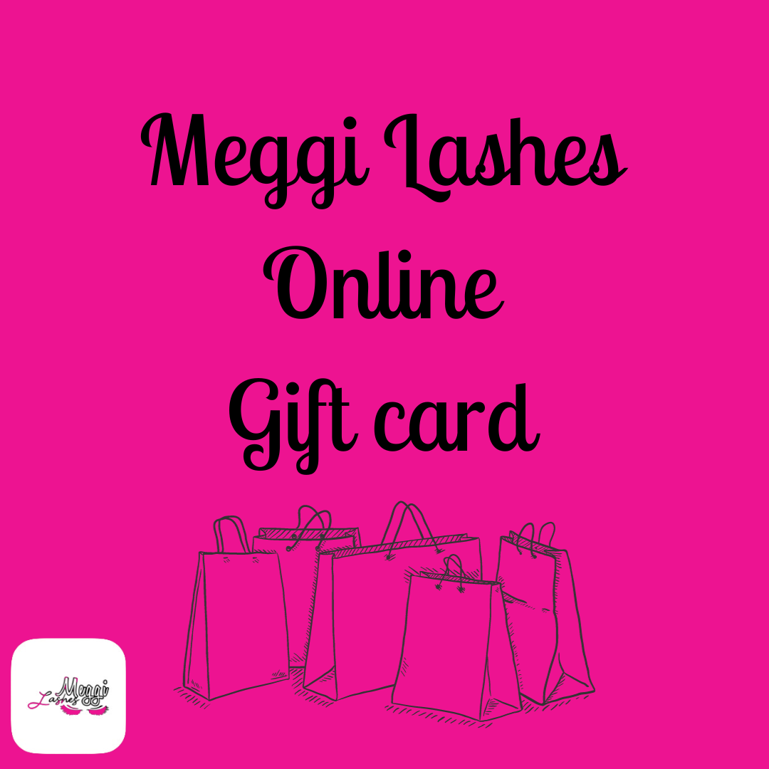 Online Meggi Lashes Gift Card
