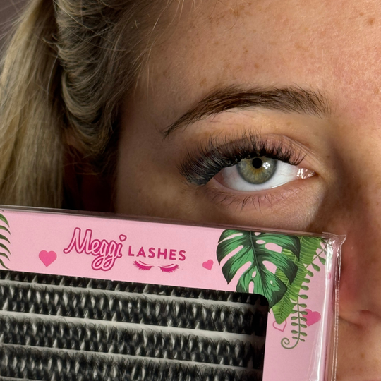 Meggilashes XL Cluster Lashes (Only) Eyelashes Makeup (TS)