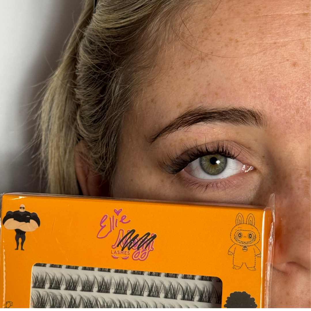 Meggilashes XL Cluster Lashes (Only) Eyelashes Makeup (TS)