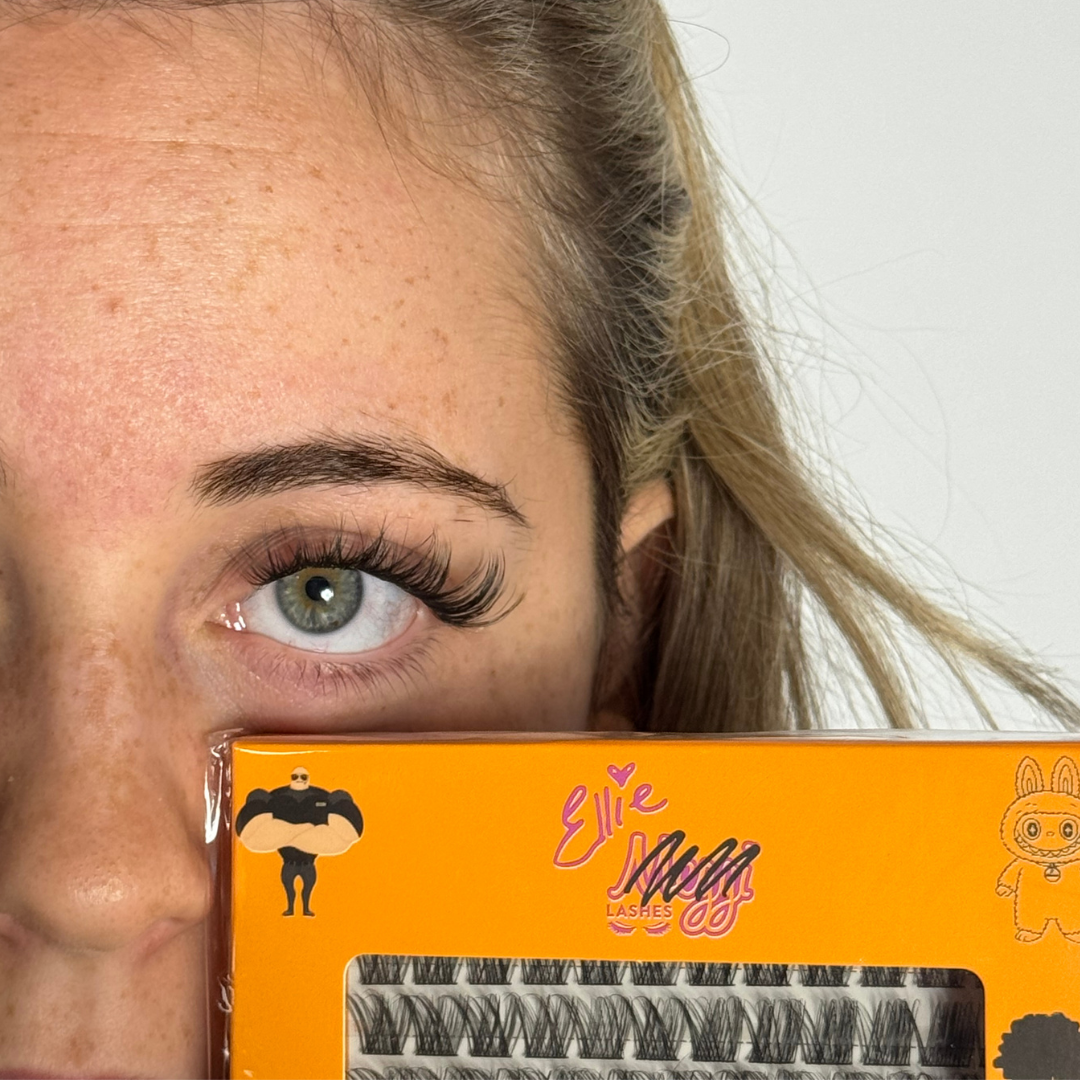 Meggilashes XL Cluster Lashes (Only) Eyelashes Makeup (TS)