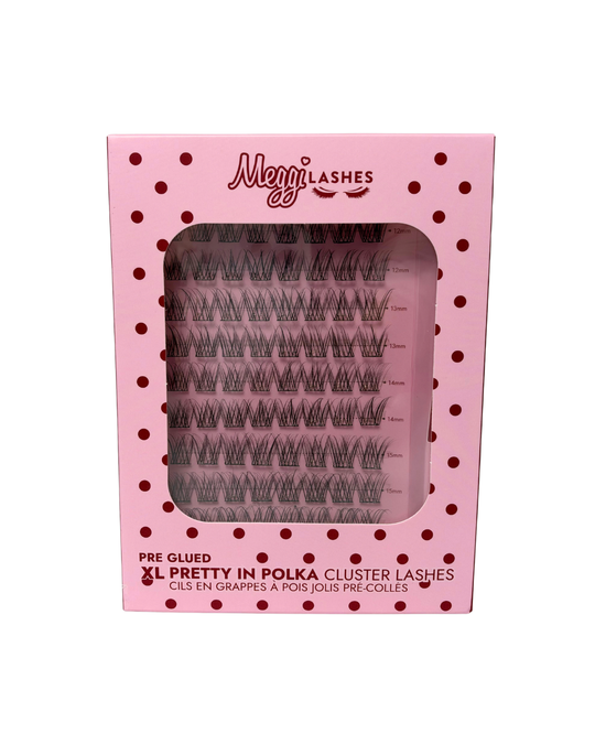 Meggilashes XL Pre Glued Cluster Kits (TS)