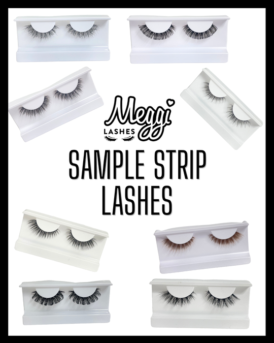 Sample Strip Lashes- Faux Eyelashes