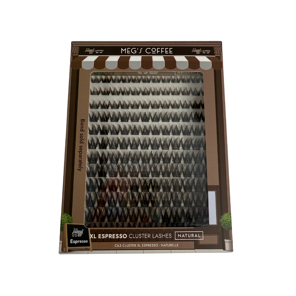 XL Espresso Cluster lashes
