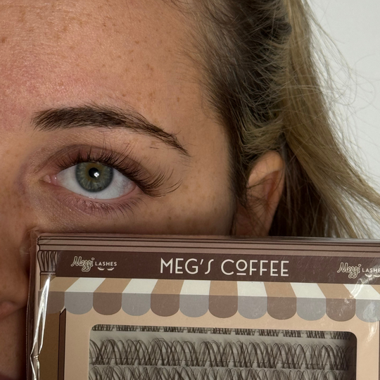 Meggilashes XL Cluster Lashes (Only) Eyelashes Makeup (TS)