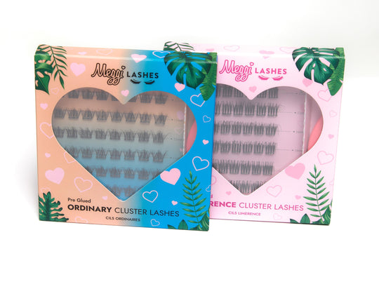 Pre Glued Cluster Meggi Lashes Eyelashes Makeup