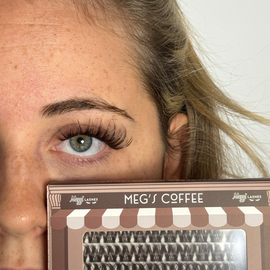 Meggilashes XL Cluster Lashes (Only) Eyelashes Makeup (TS)