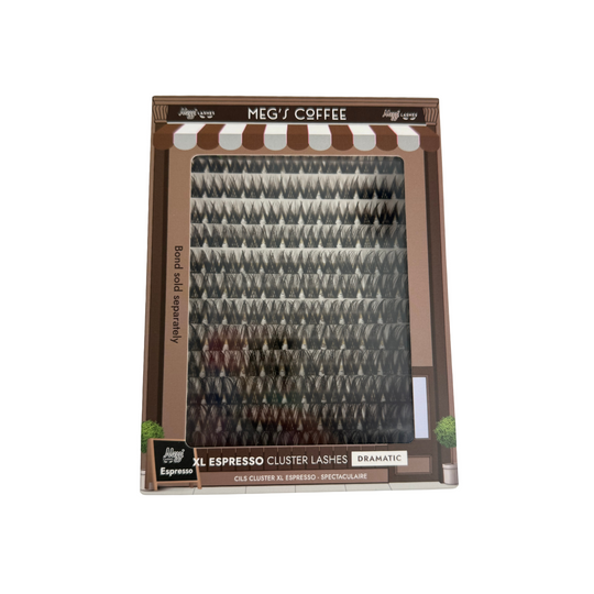 XL Espresso Cluster lashes
