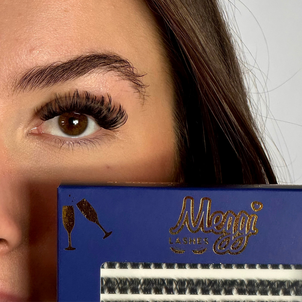Meggilashes XL Cluster Lashes (Only) Eyelashes Makeup (TS)