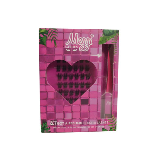 Meggilashes XL Pre Glued Cluster Kits