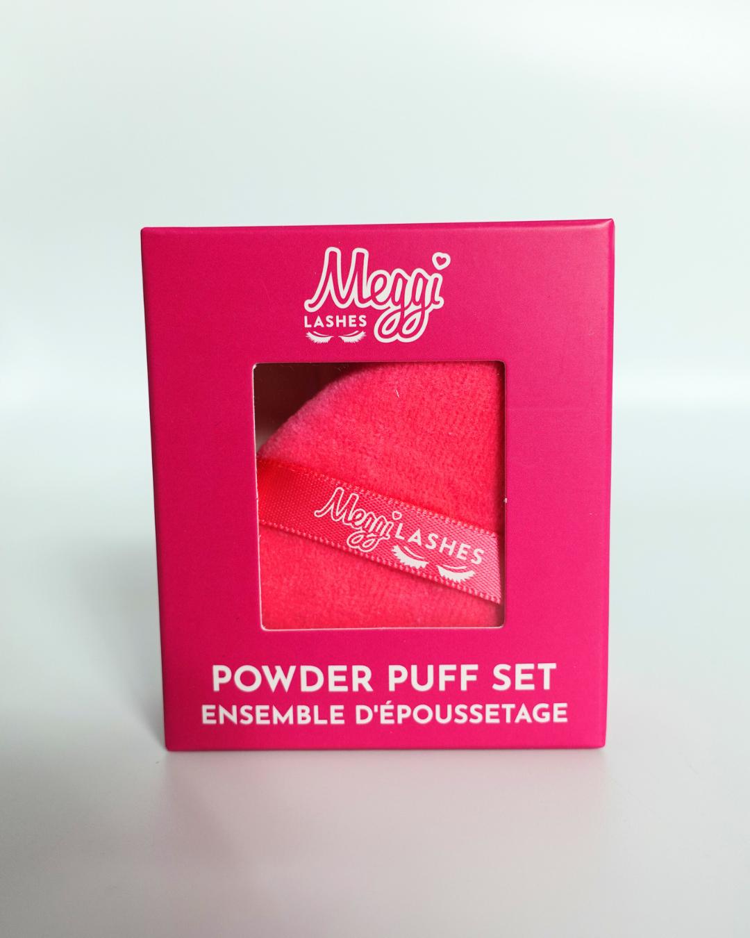 Meggilashes 2pc Powder Puffs