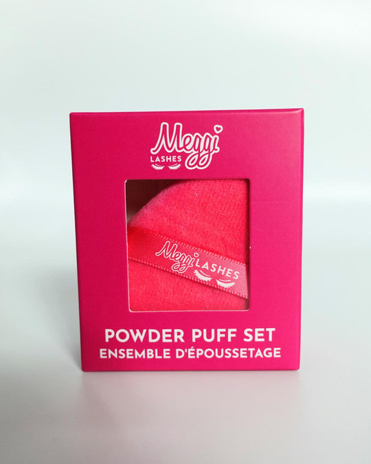 Meggilashes 2pc Powder Puffs