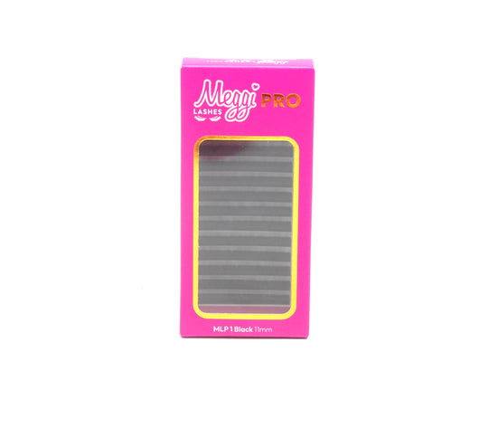 Meggi Lashes PRO Black Single Length Classic Lashes