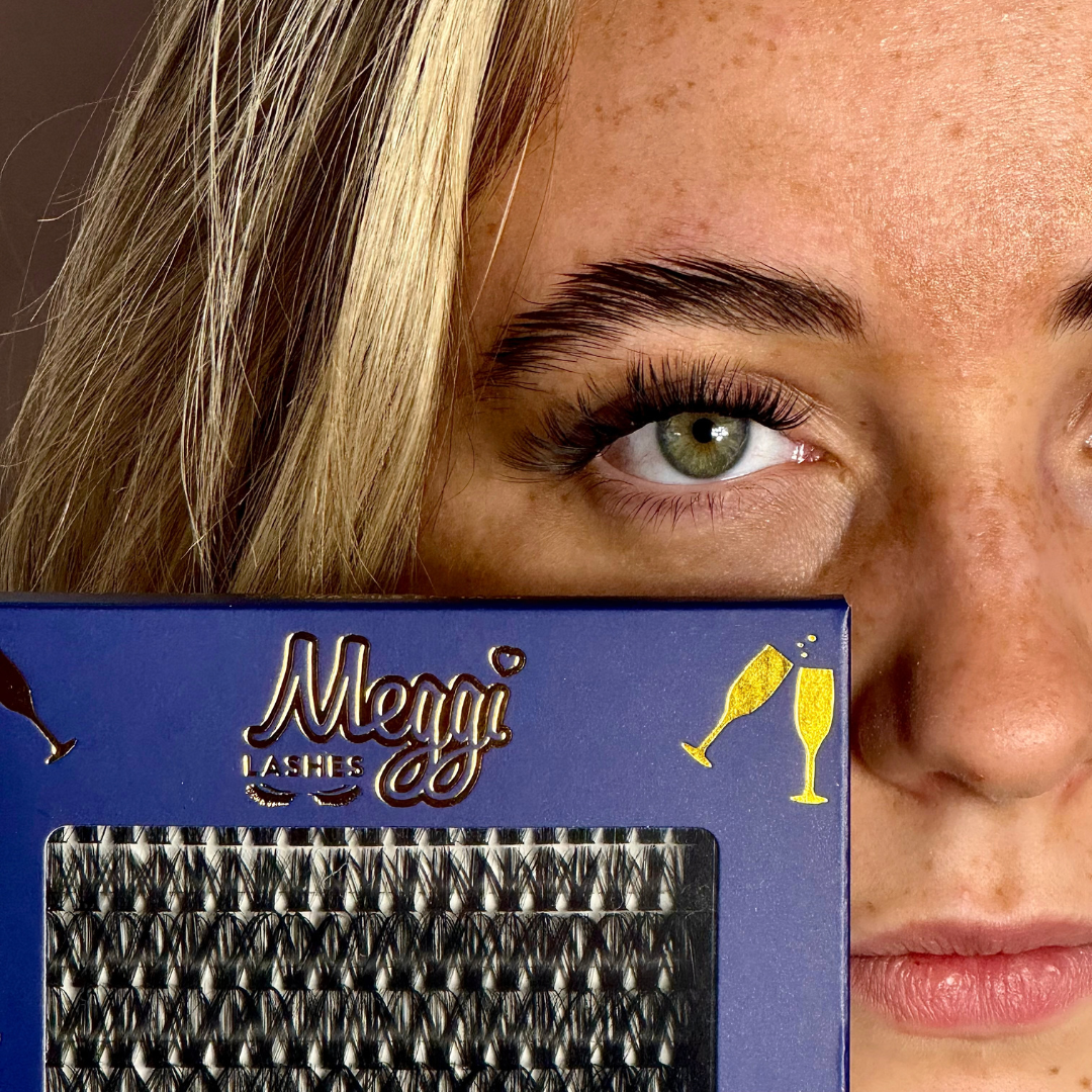 Meggilashes XL Cluster Lashes (Only) Eyelashes Makeup (TS)