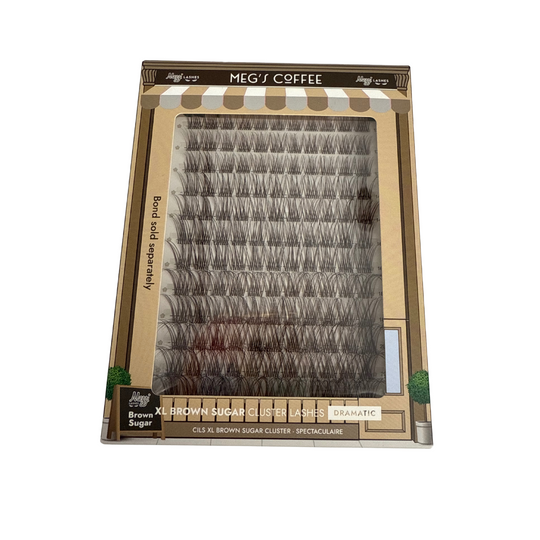 XL Brown Sugar Cluster Lashes