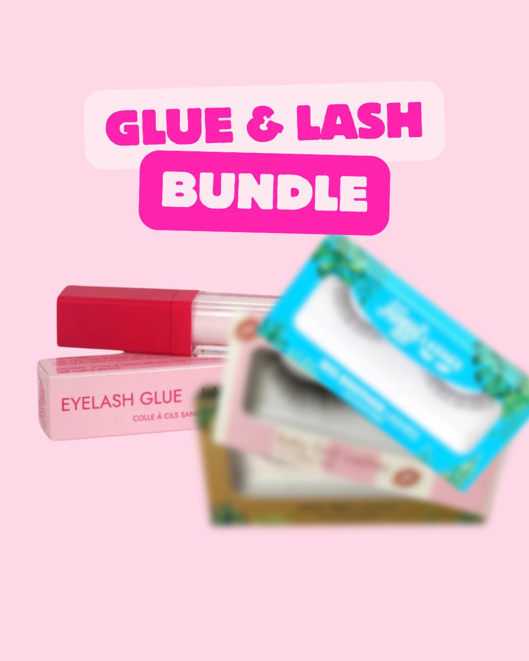 Latex Free Glue & Meggilashes Strip Lash Bundle
