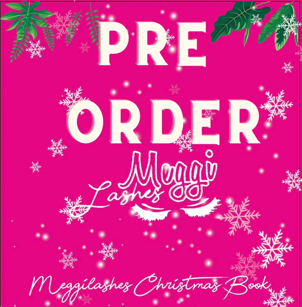 PRE ORDER Meggi Lashes 24pcs Christmas Book (read description)