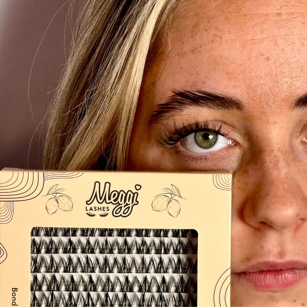 Meggilashes XL Cluster Lashes (Only) Eyelashes Makeup (TS)