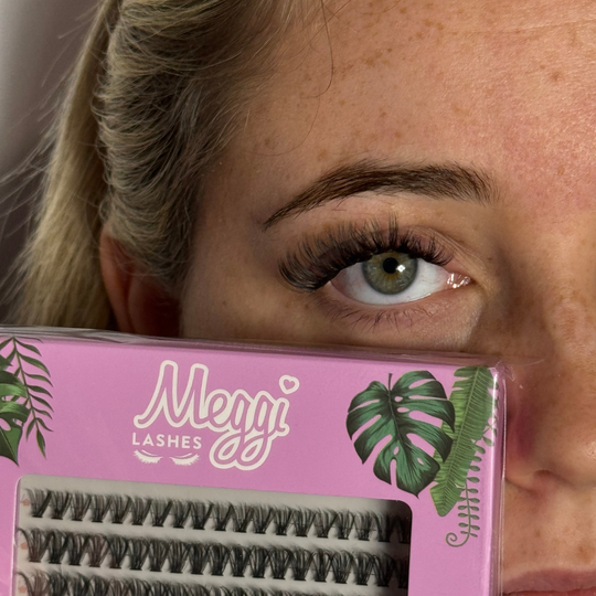 Meggilashes XL Cluster Lashes (Only) Eyelashes Makeup (TS)