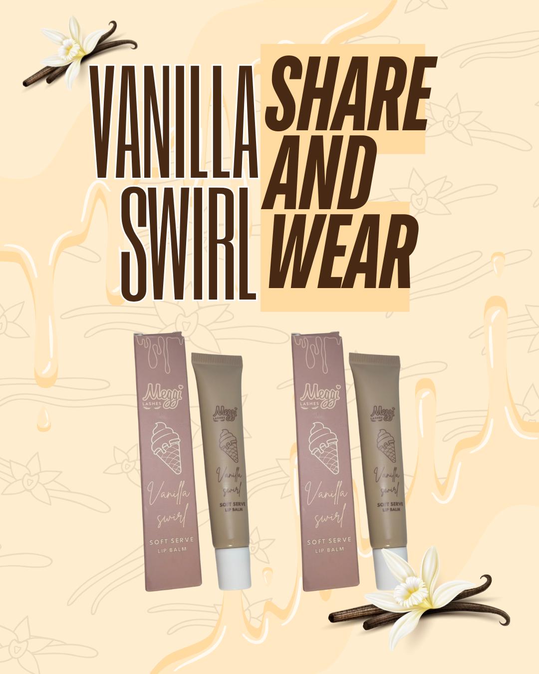 Meggilashes Soft Serve Lip balm