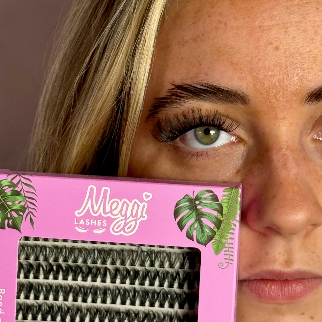 Meggilashes XL Cluster Lashes (Only) Eyelashes Makeup (TS)
