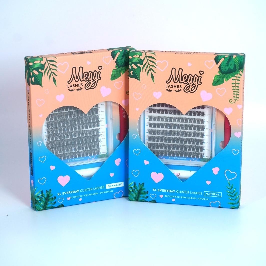 Meggi lashes XL Cluster Kits
