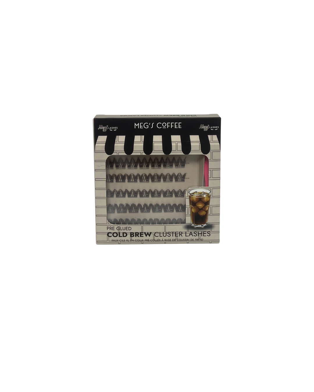 Pre Glued Cluster Meggi Lashes Eyelashes Makeup (TS)