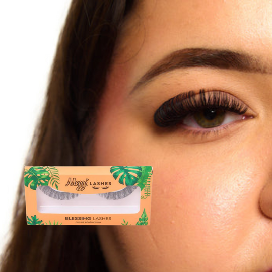 Meggi Lashes Amber Collection Lashes Eyelashes Faux (TS)