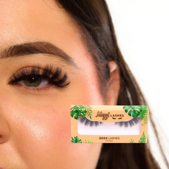 Meggi Lashes Amber Collection Lashes Eyelashes Faux (TS)