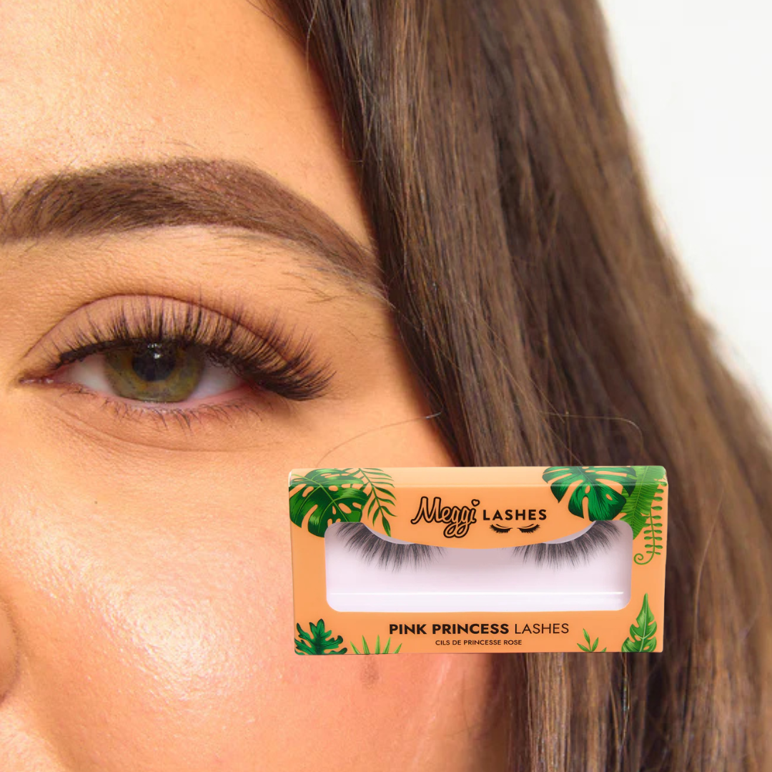 Meggi Lashes Amber Collection Lashes Eyelashes Faux (TS)