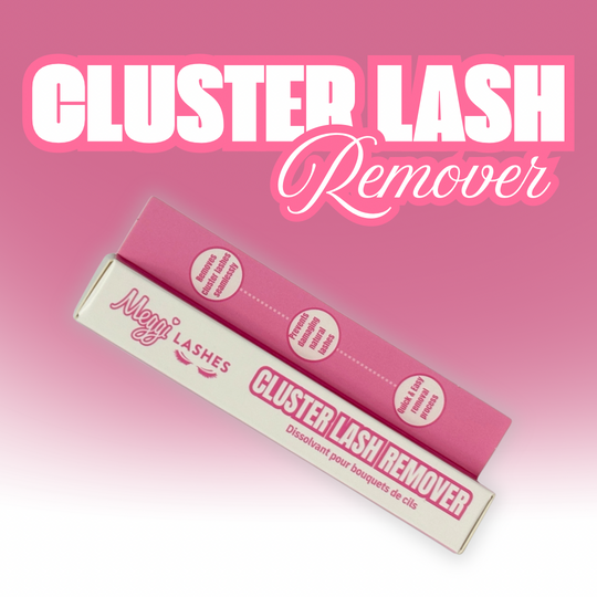 Meggilashes Cluster Lash Remover - Powerful Mini False and Natural Makeup Remover (TS)