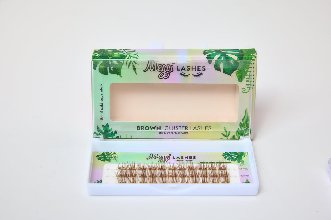 Brown Cluster Lashes