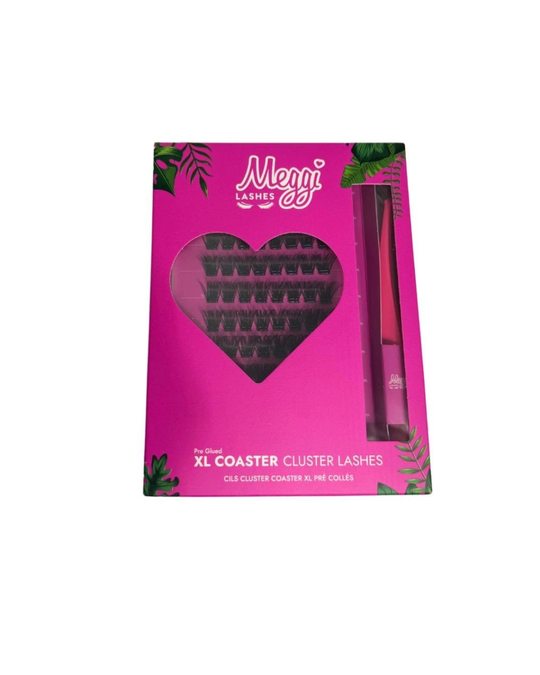 Meggilashes XL Pre Glued Cluster Kits (TS)