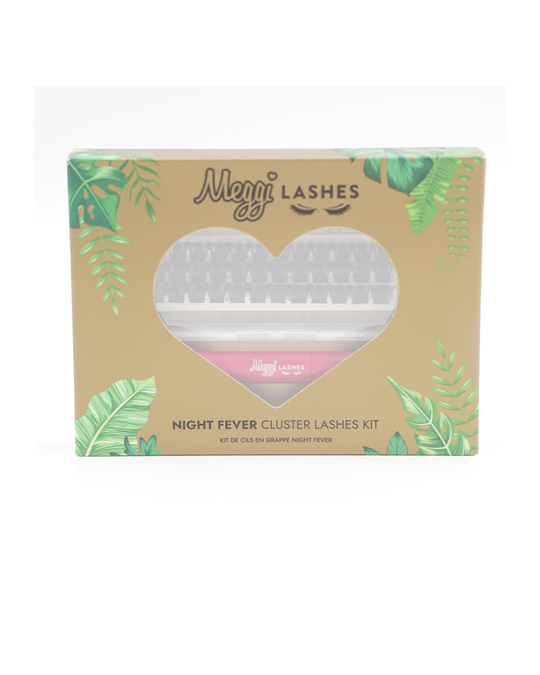 Meggilashes cluster eyelash kit (TS)