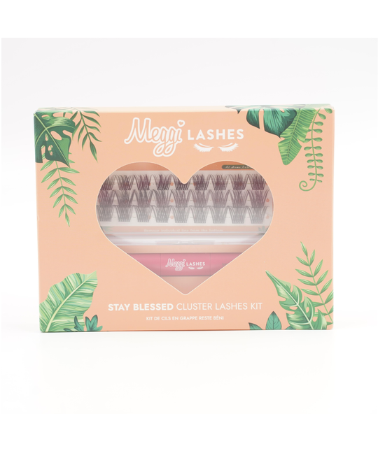 Meggilashes cluster eyelash kit (TS)