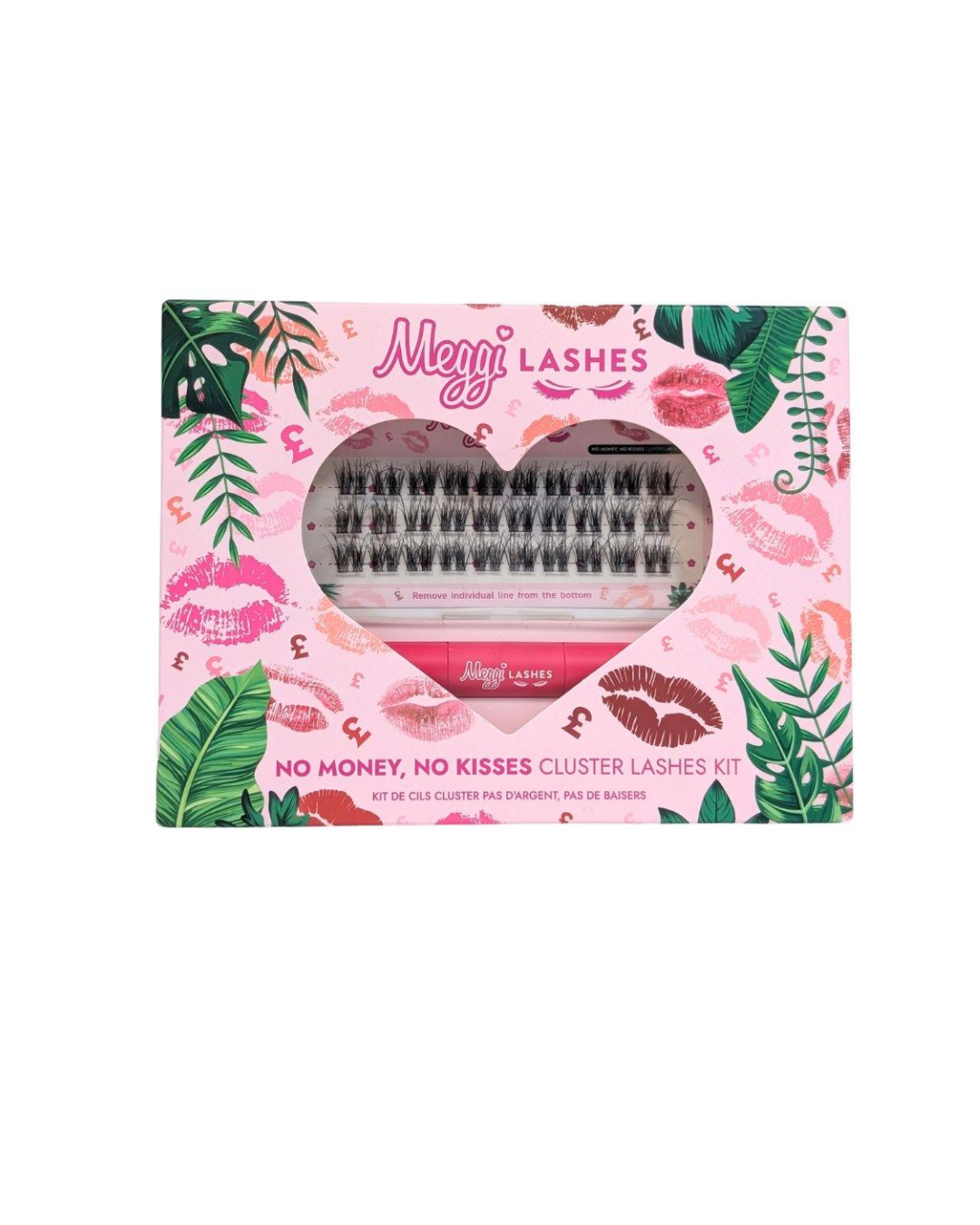 Meggilashes cluster eyelash kit (TS)