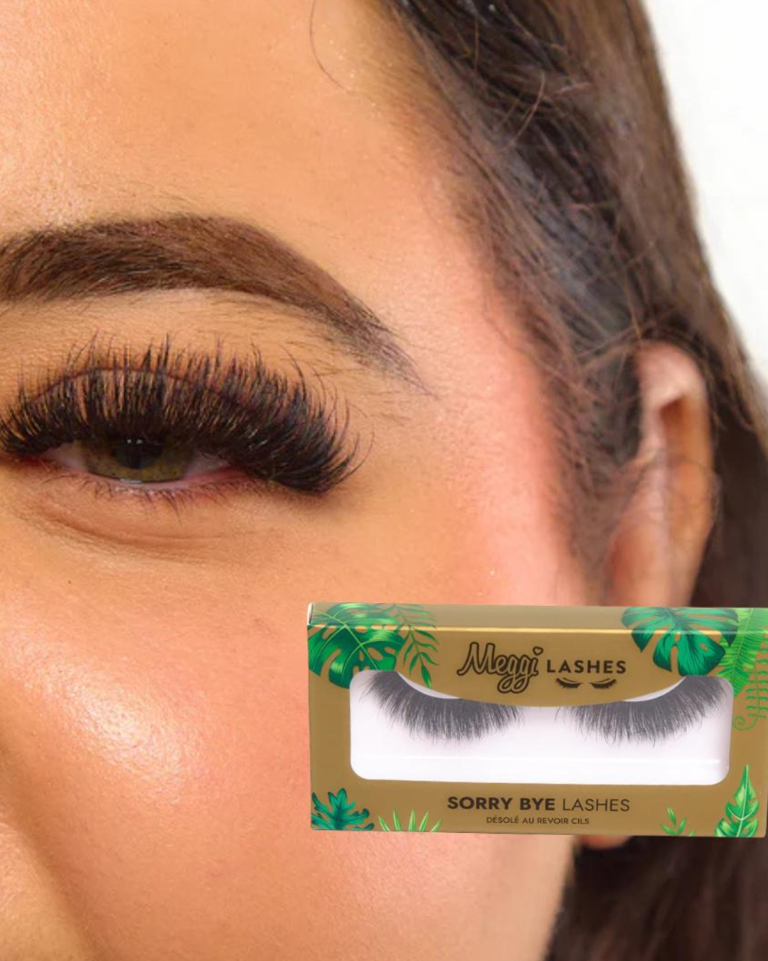 Meggilashes Gold Collection Lashes Eyelashes Faux lashes  russian (TS)