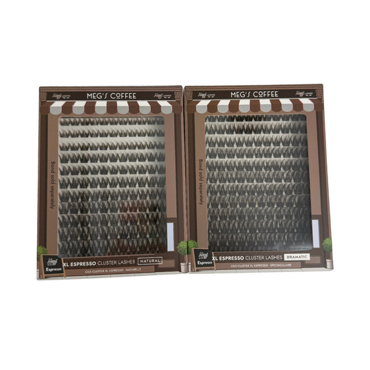 XL Espresso Cluster lashes