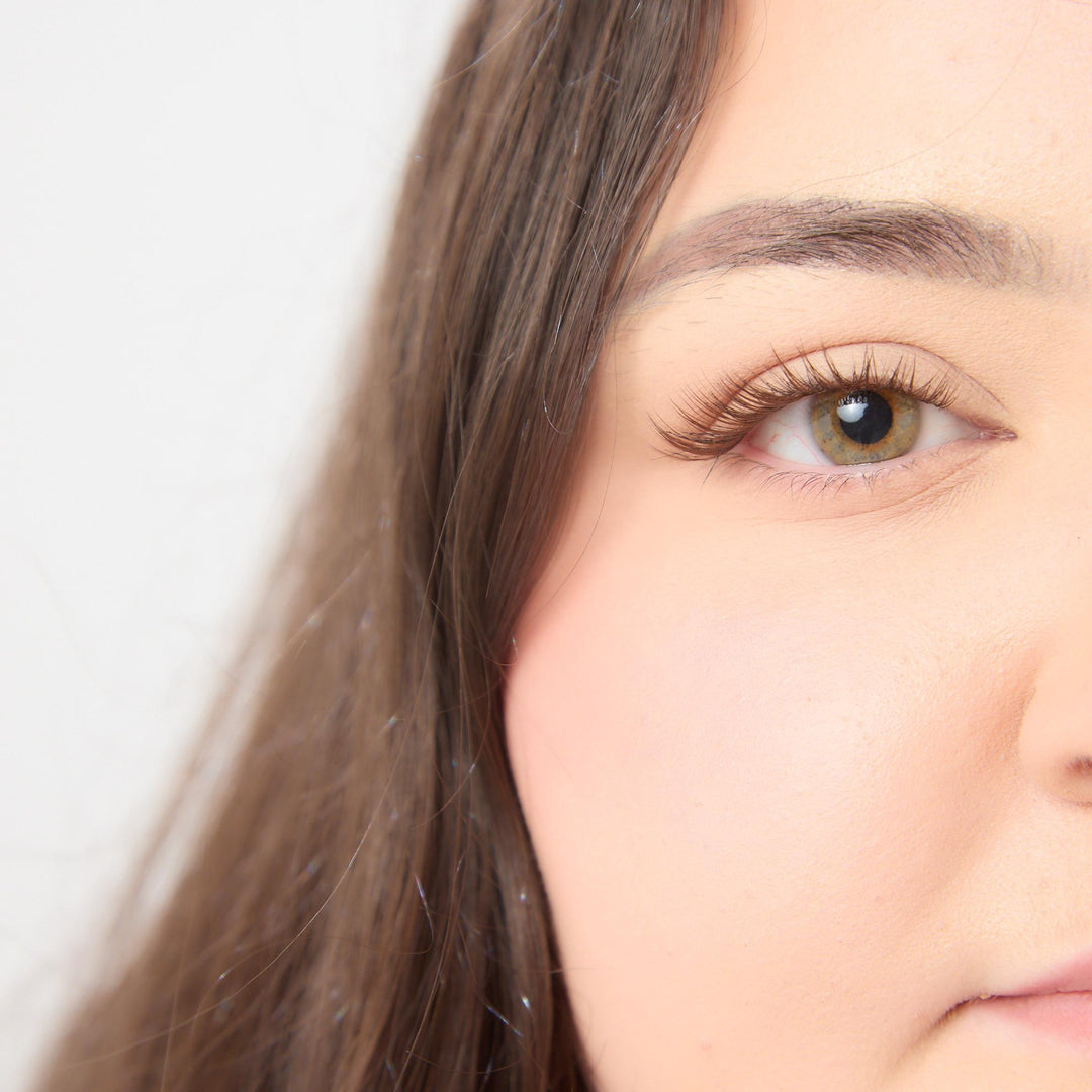 Meggilashes old packaging Brown Cluster Lashes